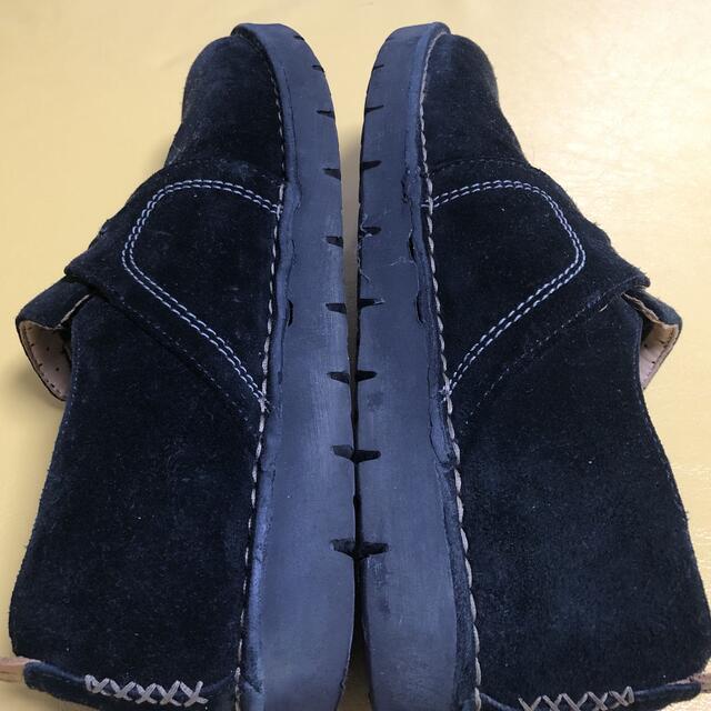 Clarks(クラークス)の美品　クラークス　clarks    スエード　スリッポン　24.5cm  レディースの靴/シューズ(スリッポン/モカシン)の商品写真