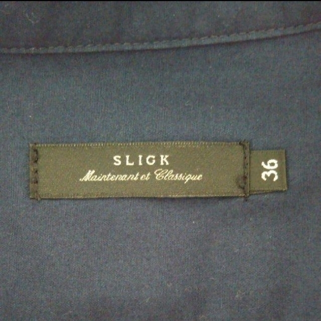 SLICK(スリック)の★SLICK スリック・バイカラーシャツ★ メンズのトップス(シャツ)の商品写真
