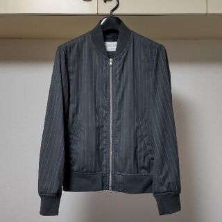 ユナイテッドアローズグリーンレーベルリラクシング(UNITED ARROWS green label relaxing)の★美品！グリーンレーベルリラクシング・チョークストライプ柄ブルゾン★(ブルゾン)