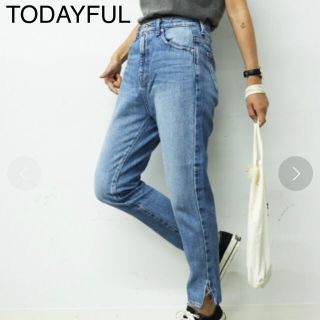 トゥデイフル(TODAYFUL)のTODAYFUL ''LAUREN's Denim'' ハイウエストデニム(デニム/ジーンズ)