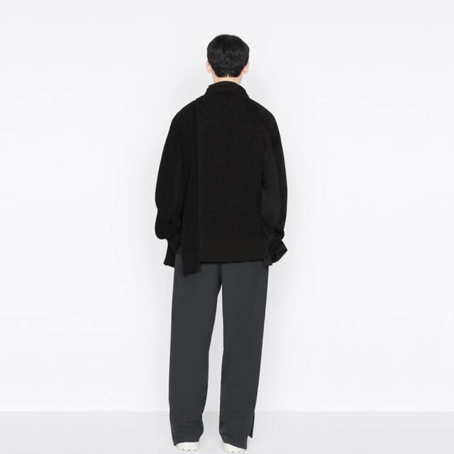 dior sacai コラボ ニットカーディガン xxl dior sacai コラボ ニットカーディガン xxl