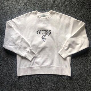 ゲス(GUESS)の値下げ！！(美品🌟) guess green rabel トレーナー　Lサイズ(スウェット)