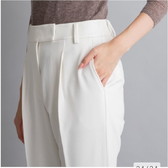 中村アン着用✨新品!♥️PLST♥️ウォームリザーブテーパードパンツ。M。