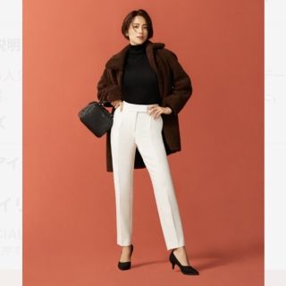 中村アン着用✨新品!♥️PLST♥️ウォームリザーブテーパードパンツ。M。