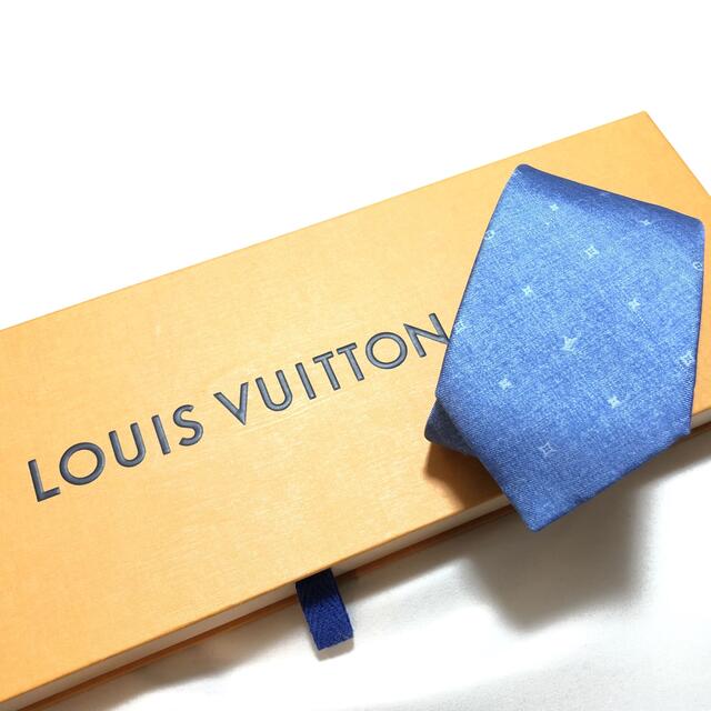 LOUIS VUITTON ルイヴィトン M70202 デニム ネクタイ