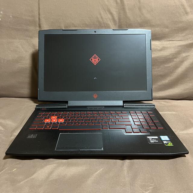 16GBストレージHP Omen laptop ノートパソコン i5 16gb 1050Ti