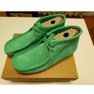 クラークス(Clarks)の【新品 未使用】CLARKS Wallabee Boot spearmint(ブーツ)