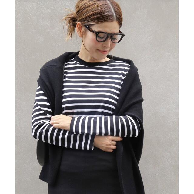 Deuxieme Classe  COCO Stripe Tシャツ No5レディース