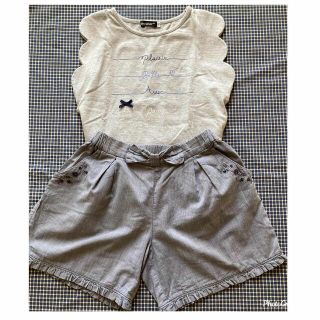 ベベ(BeBe)のBeBe 上下セット(Tシャツ/カットソー)