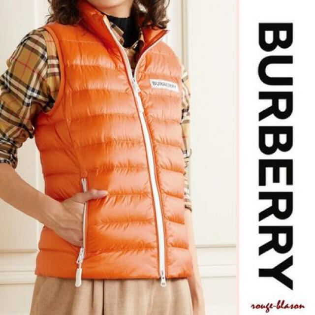Burberry オレンジ色ベスト