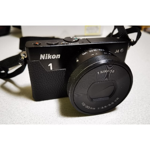 Nikon Nikon NIKON 1 J4 BLACK ダブルズームキットの通販 by ラクマ's shop｜ニコンならラクマ - まさかず様専用 低価大人気