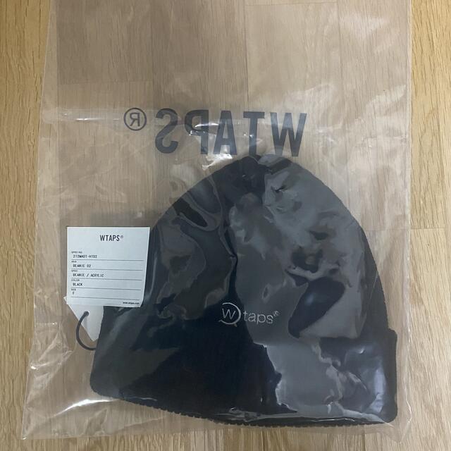 W)taps(ダブルタップス)のWTAPS BEANIE 02 ブラック ダブルタップス メンズの帽子(ニット帽/ビーニー)の商品写真