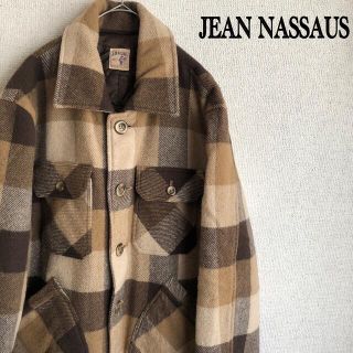 ジーンナッソーズ(jean nassaus)のJEAN NASSAUS キルティング　チェック　シャツ　ジャケット　ブルゾン(ブルゾン)