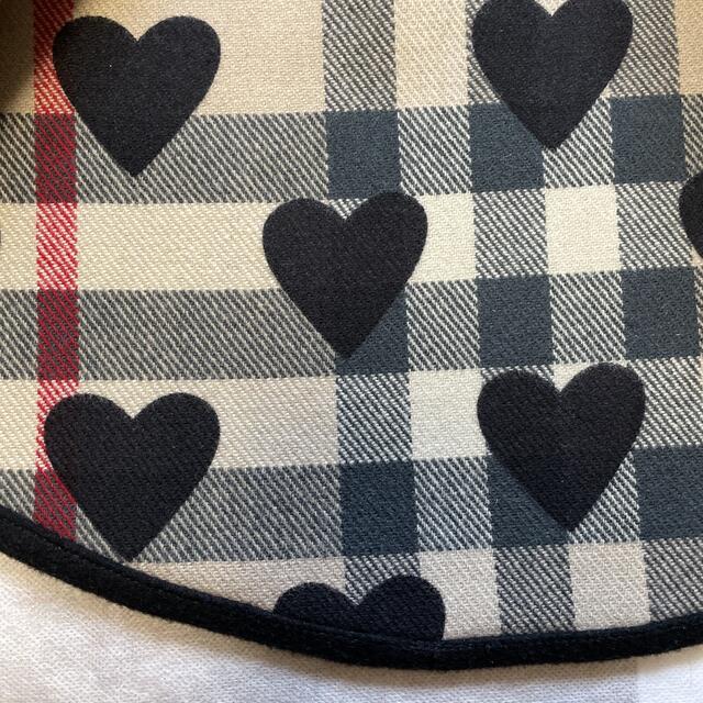 BURBERRY   ♡レア♡ バーバリー ハート♡ ポンチョ 黒の通販 by AA