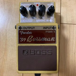 ボス(BOSS)のBoss Fender FBM-1 Bassman(エフェクター)