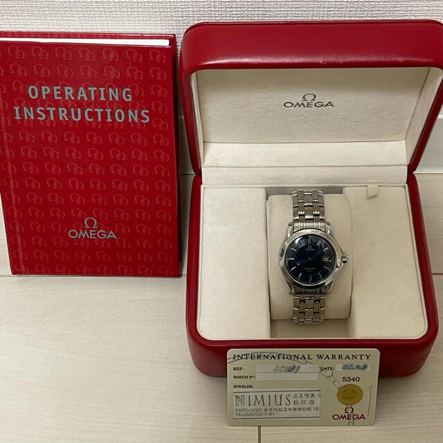 500円引きクーポン】 OMEGA - OMEGAオメガ シーマスター 腕時計