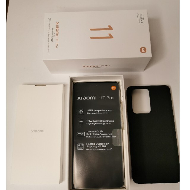 Xiomi 11T Pro 8G+128GB ムーンライトホワイト　国内正規品