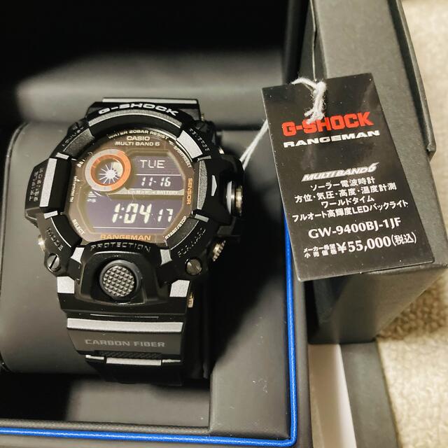 新品未使用 G-SHOCK Gショック レンジマン GW-9400BJ-1JF