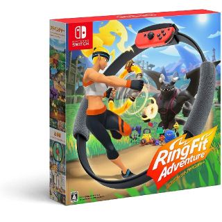 ニンテンドースイッチ(Nintendo Switch)のリングフィットアドベンチャー(家庭用ゲームソフト)