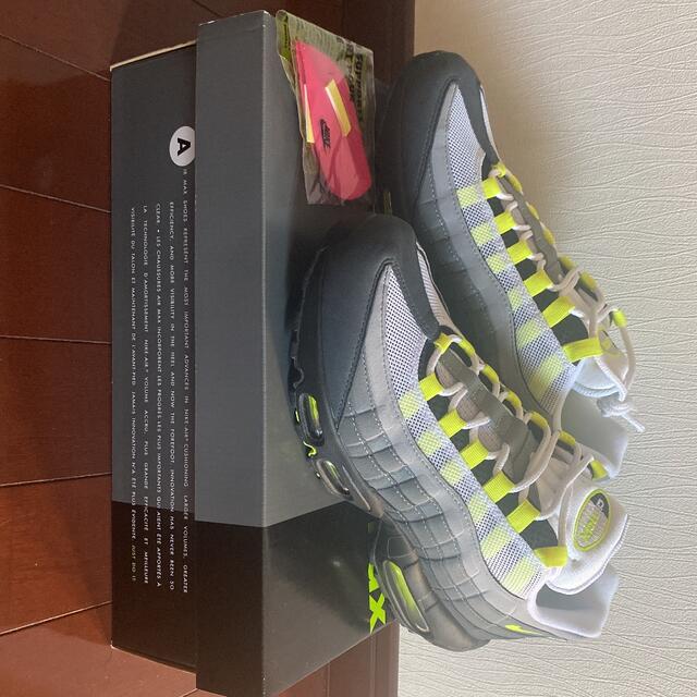 幻想的 NIKE エアマックス95 OG ネオンイエロー - スニーカー