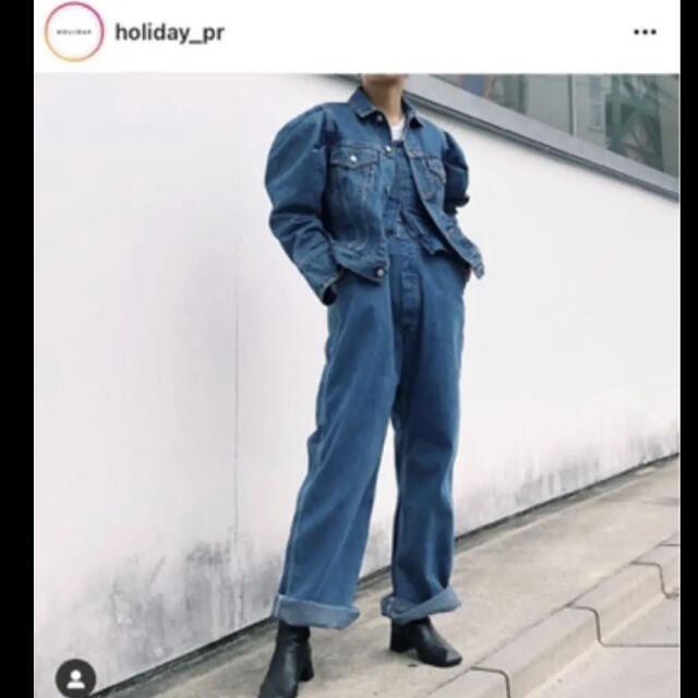 HOLIDAY puff denim jacketGジャン/デニムジャケット