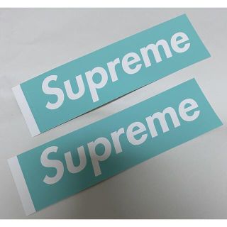 シュプリーム(Supreme)のSupreme Tiffany & Co Box Logo Sticker 2枚(その他)