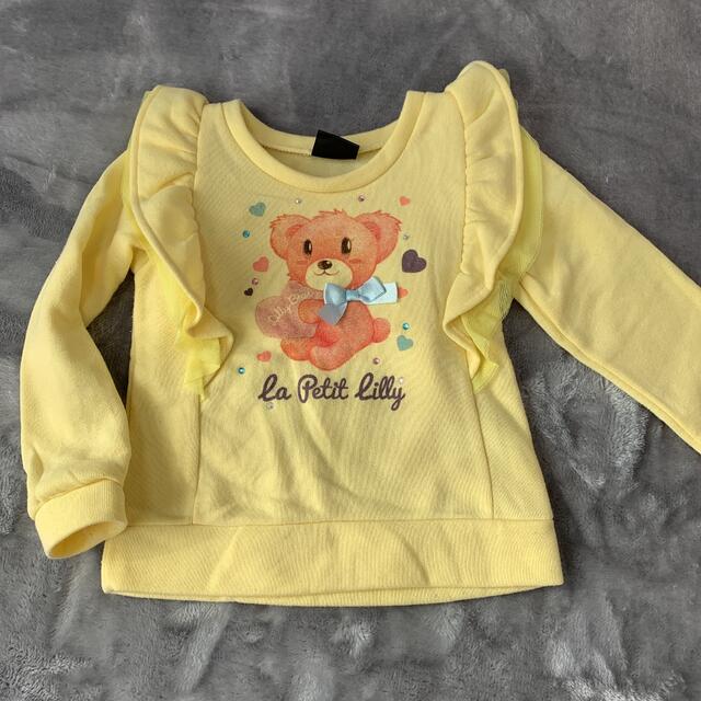 トレーナー 110cm キッズ/ベビー/マタニティのキッズ服女の子用(90cm~)(Tシャツ/カットソー)の商品写真