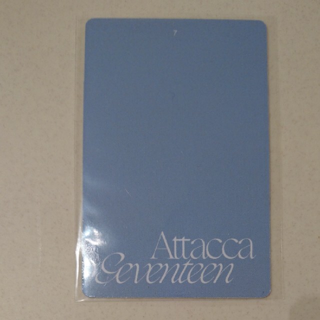 SEVENTEEN(セブンティーン)のAttacca ジュン トレカ エンタメ/ホビーのトレーディングカード(シングルカード)の商品写真