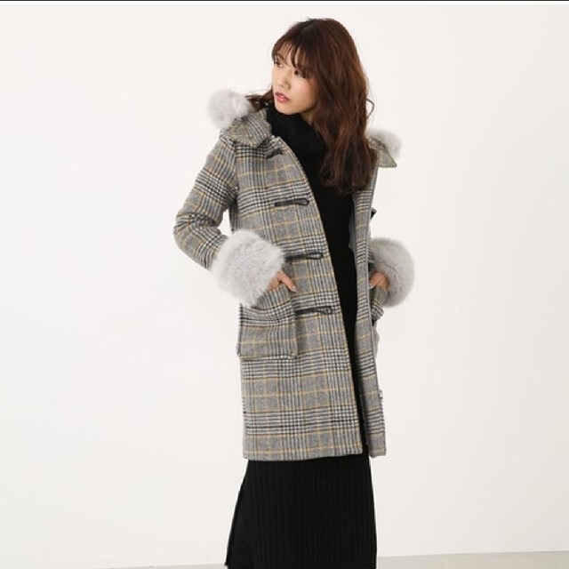 Faux Fur SLV Wool ショートダッフルCT