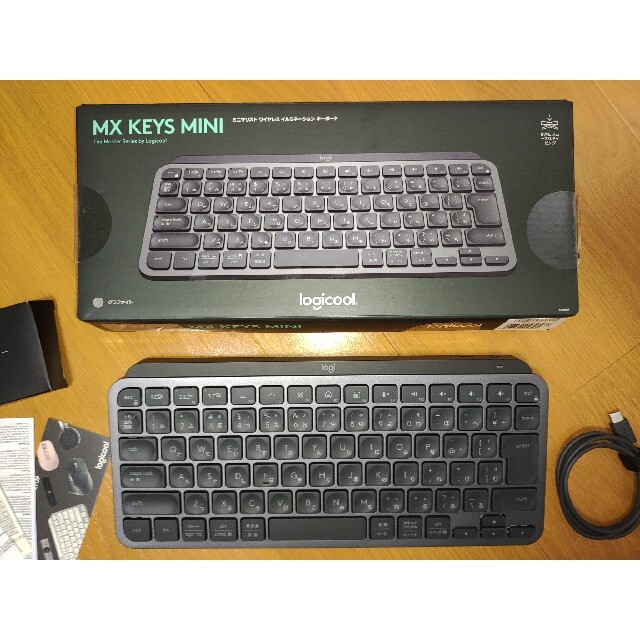 Logicool MX Keys Mini グラファイト KX700GR 【新発売】 www.gold-and ...