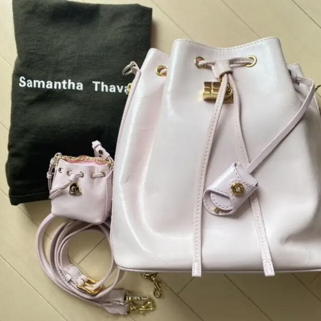 Samantha Thavasa(サマンサタバサ)のSamantha Thavasa／2way巾着ショルダーバッグ レディースのバッグ(ショルダーバッグ)の商品写真