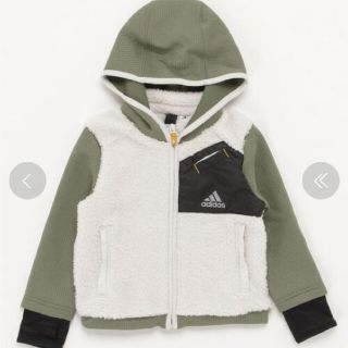 アディダス(adidas)の454新品タグ付き！アディダスのファーパーカージャケット(ジャケット/上着)