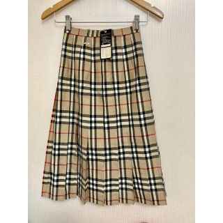 バーバリー(BURBERRY)のBurberry ノバチェックスカート　プリーツスカート(ロングスカート)