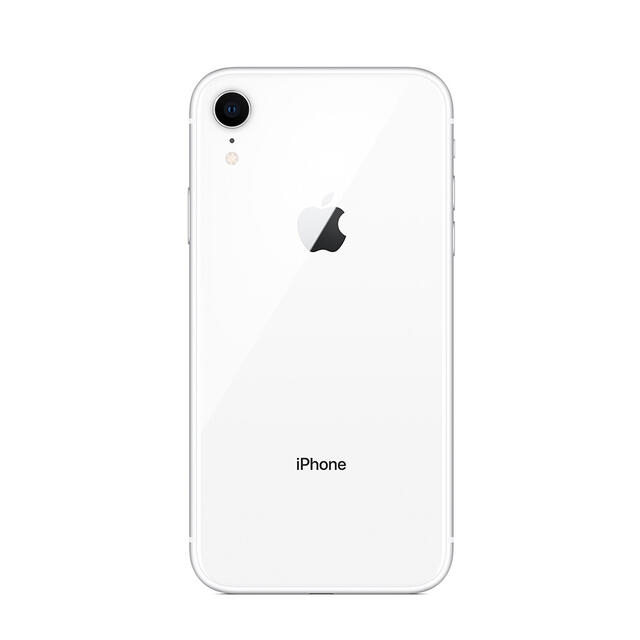 Apple(アップル)のiPhone XR white 64GB 白 スマホ/家電/カメラのスマートフォン/携帯電話(スマートフォン本体)の商品写真