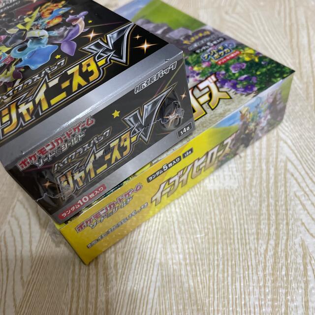 ポケモンカード イーブイヒーローズ シャイニースターV box シュリンク付き