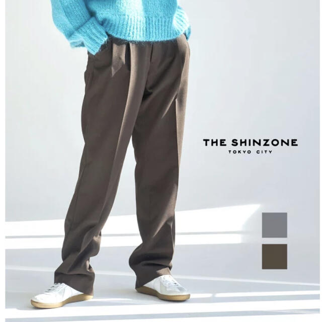 THE SHINZONE CHRYSLER PANTS 美品ポリエステル100%原産国