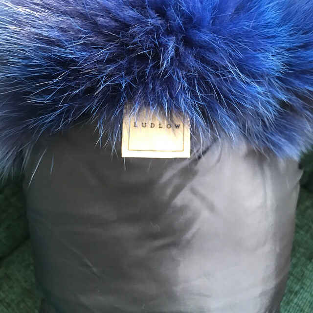 LUDLOW(ラドロー)のラドロー　ファーバッグ　FOX    グリーン　ブルー　 レディースのバッグ(ショルダーバッグ)の商品写真