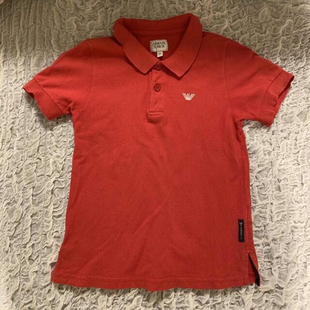 ARMANI JUNIOR(アルマーニ ジュニア)のaaya 様専用‼️ アルマーニ　ポロシャツ　4A  106cm キッズ/ベビー/マタニティのキッズ服男の子用(90cm~)(Tシャツ/カットソー)の商品写真