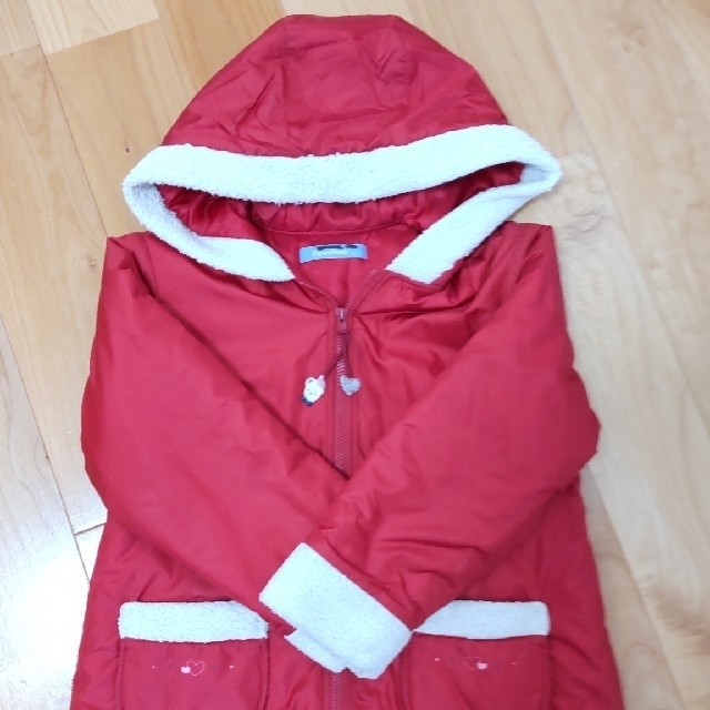 familiar - familiar 赤コート 120 の通販 by acco's shop｜ファミリアならラクマ