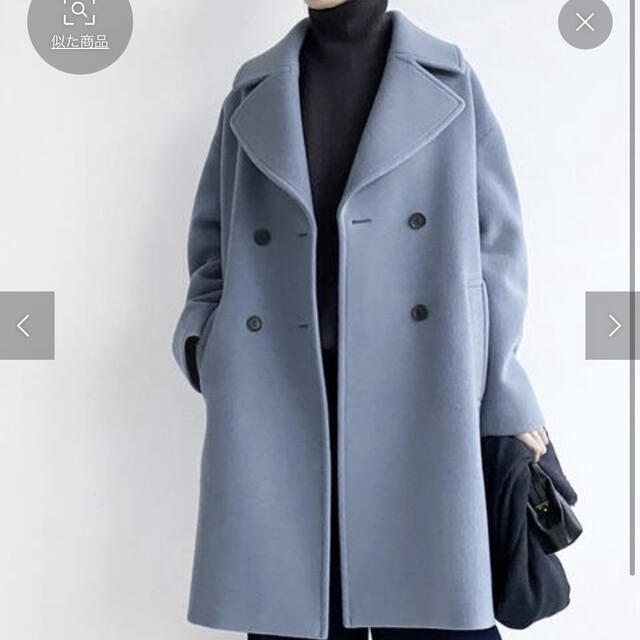 IENA(イエナ)のIENA ダブルモッサコート レディースのジャケット/アウター(その他)の商品写真