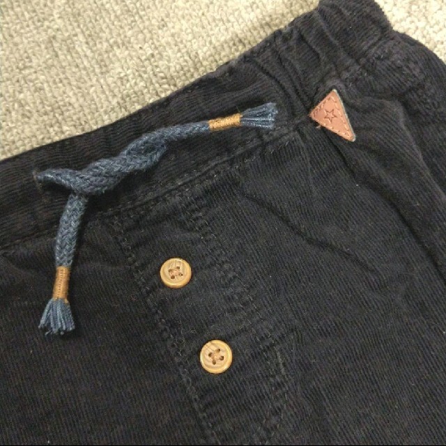 H&H(エイチアンドエイチ)のH&M　コーデュロイパンツ　80　濃紺 キッズ/ベビー/マタニティのベビー服(~85cm)(パンツ)の商品写真