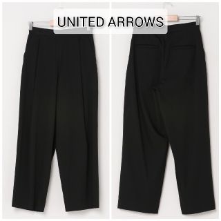 ビューティアンドユースユナイテッドアローズ(BEAUTY&YOUTH UNITED ARROWS)のbeauty＆youth UNITEDARROWS 黒ブラックパンツ(カジュアルパンツ)