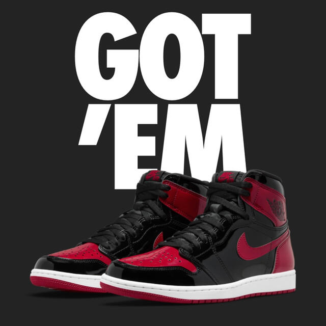 NIKE AIR JORDAN 1 Patent Bred