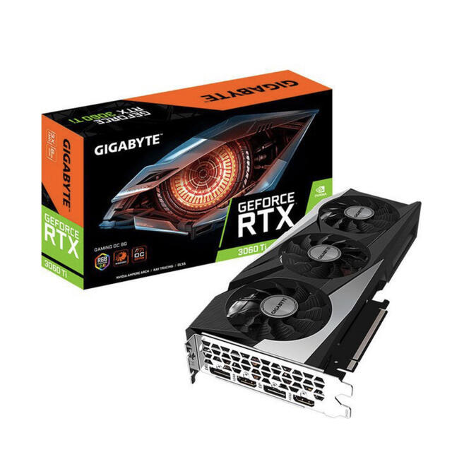 新品未開封GIGABYTE GeForce RTX3060Ti GAMINGOCスマホ/家電/カメラ