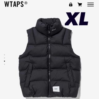 ダブルタップス(W)taps)のWTAPS 21AW BIVOUAC BLACK XL 新品未使用(ダウンベスト)