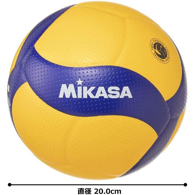 ミカサ バレーボール 軽量4号 検定球 小学生用 V400W-L 6