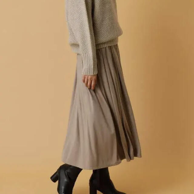 AZUL by moussy(アズールバイマウジー)の専用　スエード調　ロングスカート　Ｓサイズ レディースのスカート(ロングスカート)の商品写真