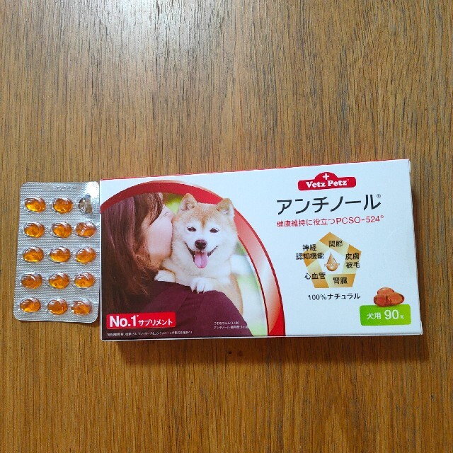 未開封 アンチノール1箱＆少し その他のペット用品(犬)の商品写真