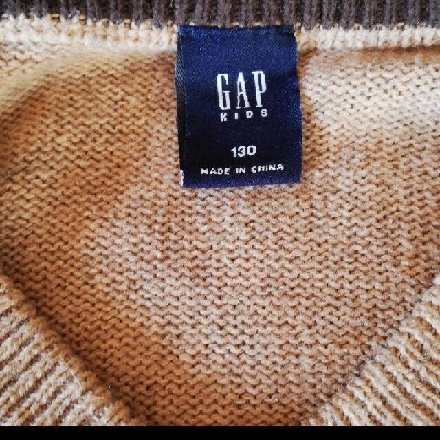 GAP(ギャップ)のGAP 130セーター キッズ/ベビー/マタニティのキッズ服男の子用(90cm~)(ニット)の商品写真