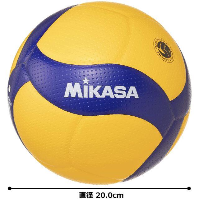 MIKASA(ミカサ)のミカサ(MIKASA) バレーボール 4号 検定球 中学生・婦人用 V400W スポーツ/アウトドアのスポーツ/アウトドア その他(バレーボール)の商品写真